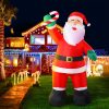 Christmas Inflatable Santa 3M Illuminated Decorations