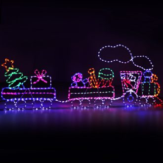 Christmas Lights 210cm Train 631 LED Decorations