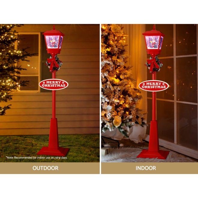 1.8M Christmas Lamp Post Lights LED Outdoor Decorations