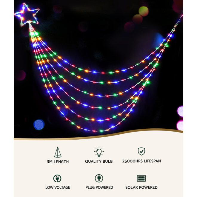 3M Solar Christmas Lights String Light 200 LED