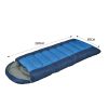 Sleeping Bag Outdoor Camping Single Bags Hiking Thermal -20 deg Winter – Blue