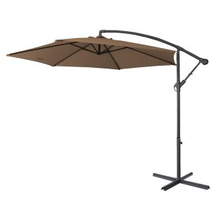 Milano Outdoor - Outdoor 3 Meter Hanging and Folding Umbrella