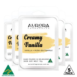 Aurora Soy Wax Melts Australian Made 72g 5 Pack