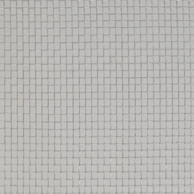 Mesh Screen Stainless Steel Silver – 100×500 cm