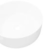 Basin Round Ceramic 40×15 cm – White