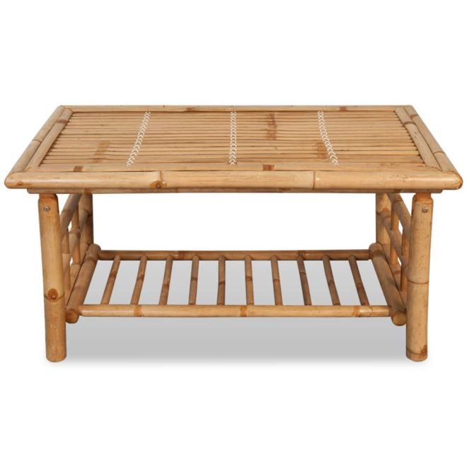 Coffee Table Bamboo 90x50x45 cm