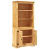 Cupboard Mexican Pine Corona Range 80x40x170 cm – Brown