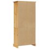 Cupboard Mexican Pine Corona Range 80x40x170 cm – Brown