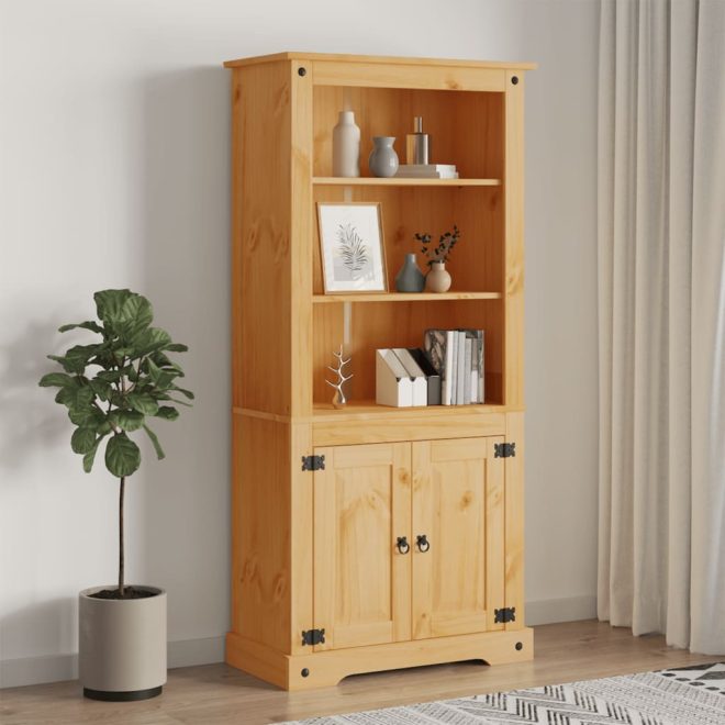 Cupboard Mexican Pine Corona Range 80x40x170 cm – Brown