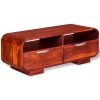 Coffee Table Solid Sheesham Wood 90x40x35 cm