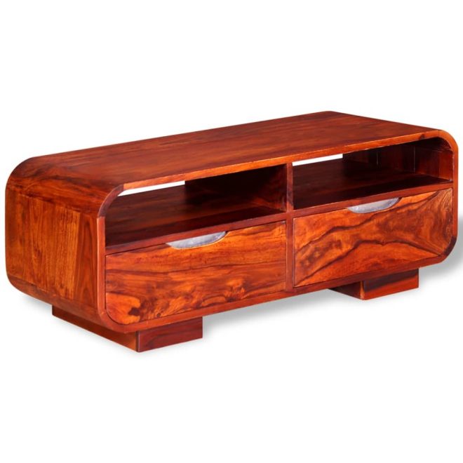 Coffee Table Solid Sheesham Wood 90x40x35 cm