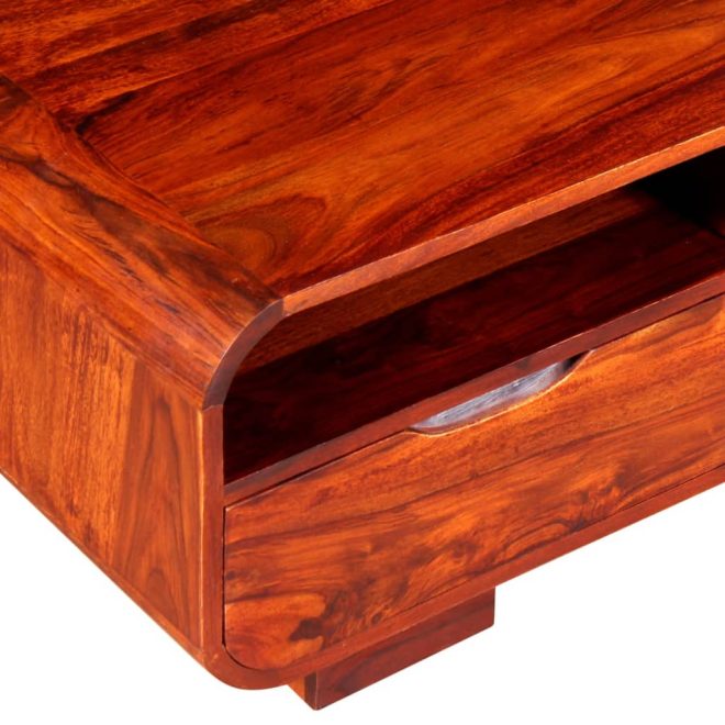 Coffee Table Solid Sheesham Wood 90x40x35 cm