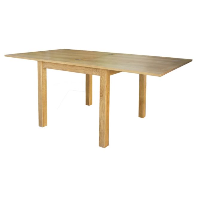 Extendable Table Oak 170x85x75 cm