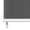 Outdoor Roller Blind Anthracite – 220×140 cm