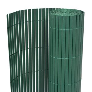 Double-Sided Garden Fence – 90×500 cm, Green