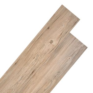 Non Self-adhesive PVC Flooring Planks 5.26 m 2 mm – Oak Brown