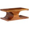 Coffee Table Solid Sheesham Wood 90x50x35 cm