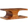 Coffee Table Solid Sheesham Wood 90x50x35 cm