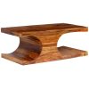 Coffee Table Solid Sheesham Wood 90x50x35 cm