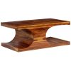 Coffee Table Solid Sheesham Wood 90x50x35 cm