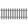 Picket Fence WPC 200×80 cm