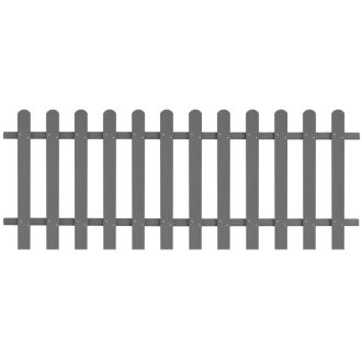 Picket Fence WPC 200×80 cm