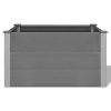 Garden Raised Bed WPC Grey – 100x50x54 cm