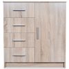 Sideboard Engineered Wood 79x35x88 cm – Oak