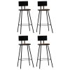 Bar Set Solid Reclaimed Wood – 5