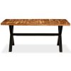 Dining Table Solid Acacia and Mango Wood 180x90x76 cm