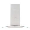 Island Range Hood 90 cm Stainless Steel 756 m³/h LED