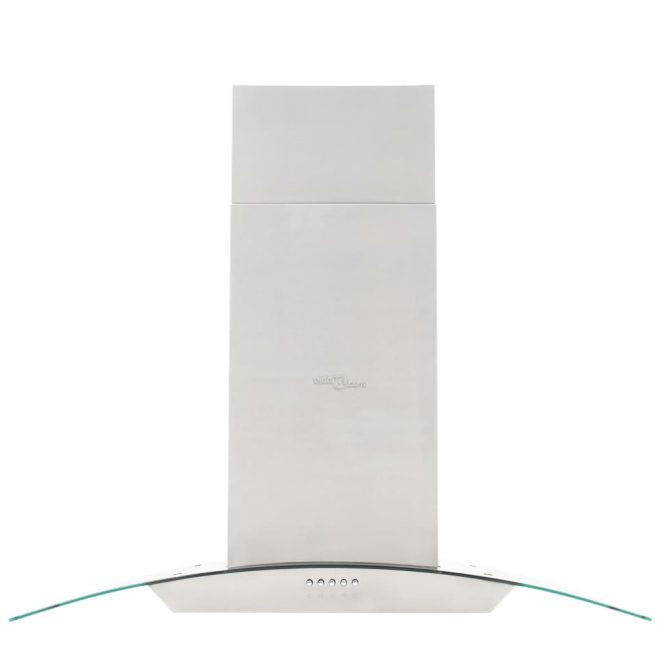 Island Range Hood 90 cm Stainless Steel 756 m³/h LED