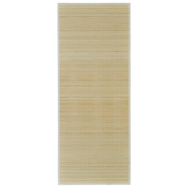 Rug Bamboo – 100×160 cm, Light Brown