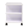 Rolling Shelf 50x35x42 cm – White