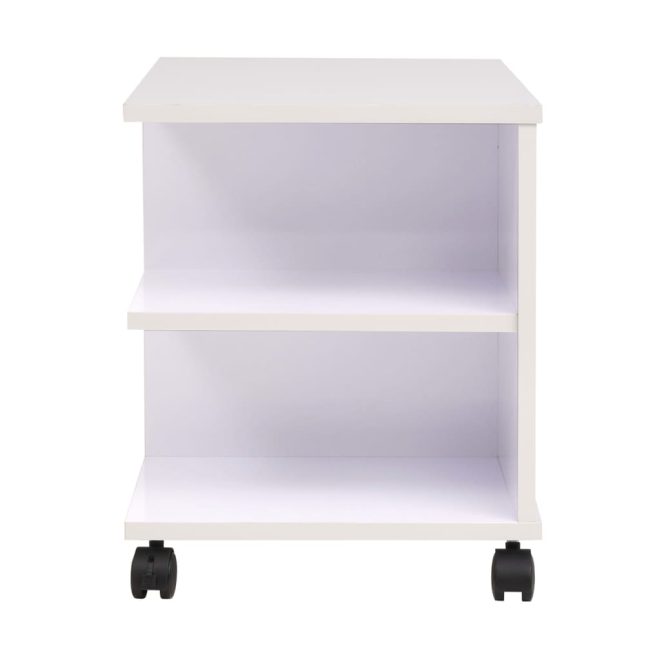 Rolling Shelf 50x35x42 cm – White