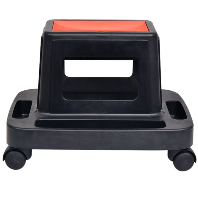 Rolling Workshop Stool with Storage 150 kg