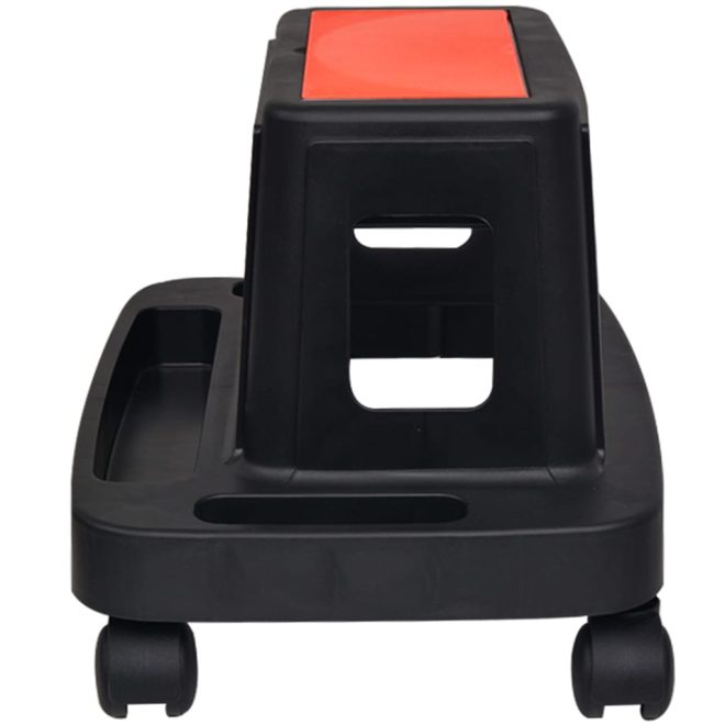 Rolling Workshop Stool with Storage 150 kg