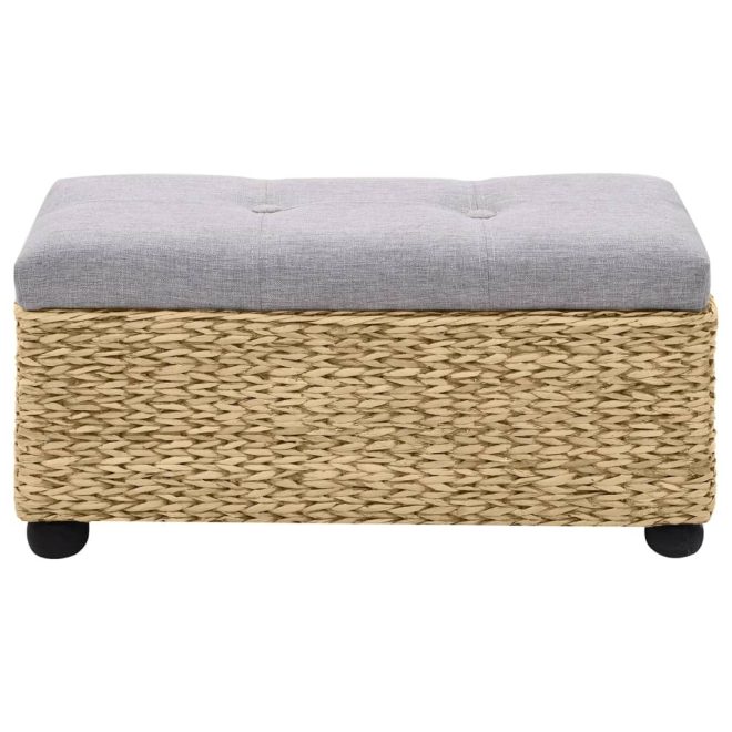 Bench Set 2 Pieces Seagrass – Brown and Grey