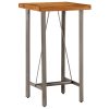 Bar Table Solid Reclaimed Teak 60x60x107 cm – 60x60x107 cm