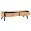 Cloverdale TV Cabinet Solid Fir Wood 120x33x35 cm