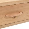 Cloverdale TV Cabinet Solid Fir Wood 120x33x35 cm