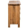 Bathroom Vanity Cabinet Solid Recycled Pinewood 70x32x63 cm