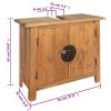 Bathroom Vanity Cabinet Solid Recycled Pinewood 70x32x63 cm