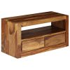 Cutlerville TV Cabinet Solid Sheesham Wood 80x30x40 cm