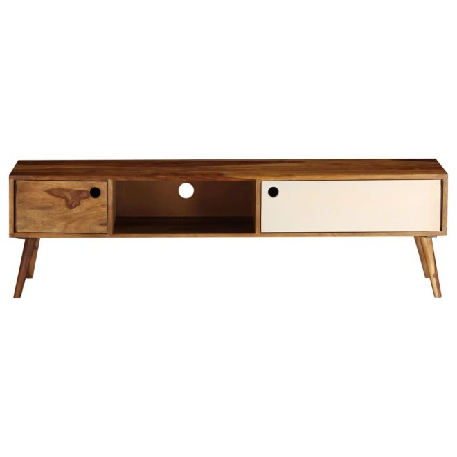 Dickinson TV Cabinet 140x30x40 cm Solid Sheesham Wood