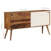 Sideboard Solid Sheesham Wood 118x30x66 cm