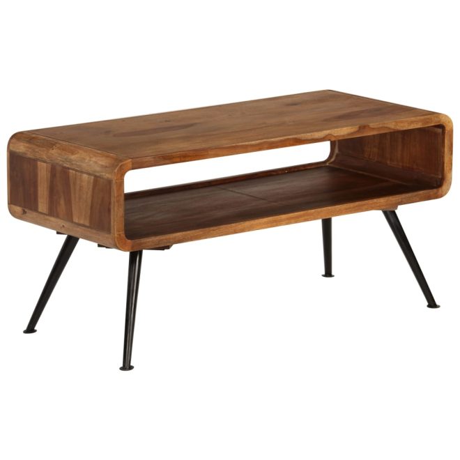 Coffee Table Solid Sheesham Wood 95x40x45 cm