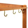 Garden Kitchen Trolley Solid Wood Acacia 92×43.5×141.5 cm