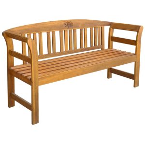 Garden Bench Solid Acacia Wood – 157 cm