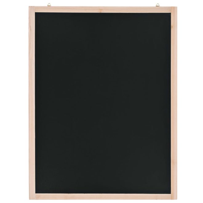 Wall-Mounted Blackboard Cedar Wood – 60×80 cm